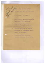 Mažojo Seimo 1920 m. gruodžio 17 d. posėdžio Nr. 33 darbotvarkė.
