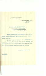 Užsienio reikalų ministerijos susirašinėjimo su Lietuvos atstovybe Kopenhagoje dokumentai