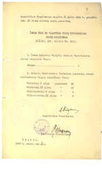 Seimo atstovų, puskarininkių atlyginimo įstatymai, muitų, pašto, telefono, telegrafo tarifai
