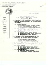 Dokumentai apie Pavergtųjų Europos Tautų asamblėjos veiklą