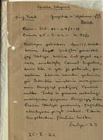 Dokumentai apie pasiuntinybės Italijoje veiklą