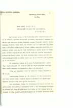 Užsienio reikalų ministerijos susirašinėjimo su Lietuvos atstovybe Kopenhagoje dokumentai