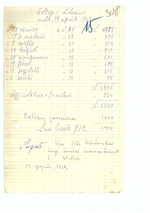 Lietuvių studentų kolegijos Romoje finansų dokumentai