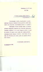 Užsienio reikalų ministerijos susirašinėjimo su Lietuvos atstovybe Kopenhagoje dokumentai