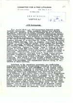 Dokumentai apie Pavergtųjų Europos Tautų asamblėjos veiklą