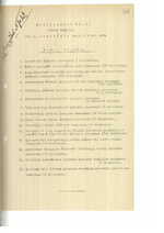 Steigiamojo Seimo 1921 m. lapkričio 3 d. posėdžio Nr. 137 darbotvarkė.
