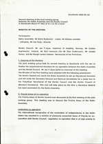 Pro memoria apie antrąjį Baltijos Asamblėjos ir Šiaurės Tarybos darbo grupių 1992 m. kovo 27 d. susitikimą