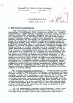 Dokumentai apie Pavergtųjų Europos Tautų asamblėjos veiklą