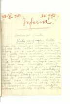 Užsienio reikalų ministerijos susirašinėjimo su Lietuvos atstovybe Kopenhagoje dokumentai