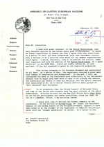 Dokumentai apie Pavergtųjų Europos Tautų asamblėjos veiklą