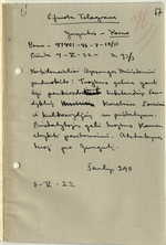 Dokumentai apie pasiuntinybės Italijoje veiklą