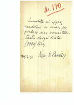 Lietuvių studentų kolegijos Romoje finansų dokumentai