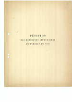 Baltijos valstybių išeivių organizacijų ir veikėjų memorandumai, notos, pareiškimai apie Baltijos valstybių okupaciją