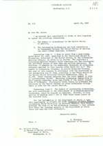 Lietuvos pasiuntinybės Vašingtone notos JAV valstybės departamentui apie pasiuntinybės, lietuvių išeivijos veiklą, JAV vidaus ir užsienio politiką