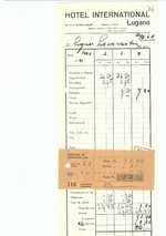 LDŠ sąskaitos už viešbučius, bilietai, kvitai