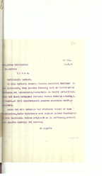 Užsienio reikalų ministerijos susirašinėjimo su Lietuvos atstovybe Kopenhagoje dokumentai