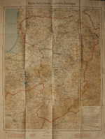 Žemėlapis KARTE VON LITAUEN–LIETUVOS ŽEMĖLAPIS. 1917–1918 m.