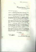 Užsienio reikalų ministerijos susirašinėjimo su Lietuvos pasiuntinybėmis Lietuvos Nepriklausomybės šventės paminėjimo klausimais dokumentai