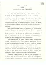 Lietuvos pasiuntinybės Vašingtone notos JAV valstybės departamentui apie pasiuntinybės, lietuvių išeivijos veiklą, JAV vidaus ir užsienio politiką