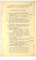 Seimo atstovų, puskarininkių atlyginimo įstatymai, muitų, pašto, telefono, telegrafo tarifai