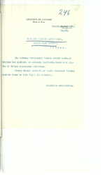 Užsienio reikalų ministerijos susirašinėjimo su Lietuvos atstovybe Kopenhagoje dokumentai