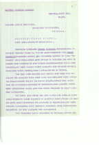 Užsienio reikalų ministerijos susirašinėjimo su Lietuvos atstovybe Kopenhagoje dokumentai