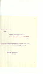 Užsienio reikalų ministerijos susirašinėjimo su Lietuvos atstovybe Kopenhagoje dokumentai