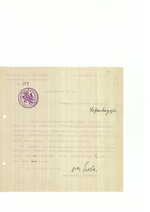 Užsienio reikalų ministerijos susirašinėjimo su Lietuvos atstovybe Kopenhagoje dokumentai